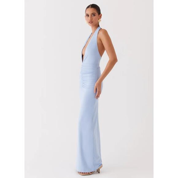 Peppermayo Whisked Away Halterneck Maxi Dress - US 2 - Picture 4 of 5